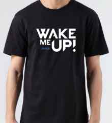 Avicii Wake Me Up T-Shirt Crew Neck Short Sleeve Men Women Tee DJ Merchandise Ardamus.com