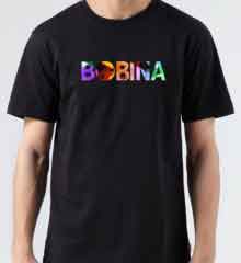 Bobina Logo T-Shirt Crew Neck Short Sleeve Men Women Tee DJ Merchandise Ardamus.com