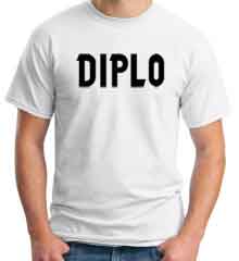 Diplo Logo T-Shirt Crew Neck Short Sleeve Men Women Tee DJ Merchandise Ardamus.com