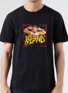 BL3ND T-Shirt Crew Neck Short Sleeve Men Women Tee DJ Merchandise Ardamus.com