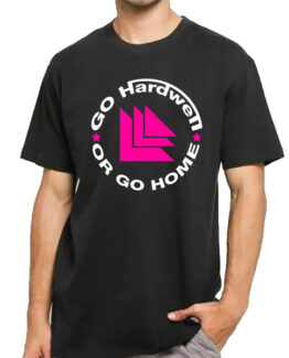 Go Hardwell or Go Home Revealed T-Shirt by Ardamus. FREE SHIPPING Worldwide Delivery. ETA 6-14 days.