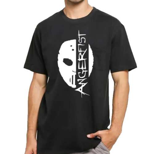 Angerfist Mask T-Shirt, Logo Printed, Merchandise, Short Sleeve, 100% ...
