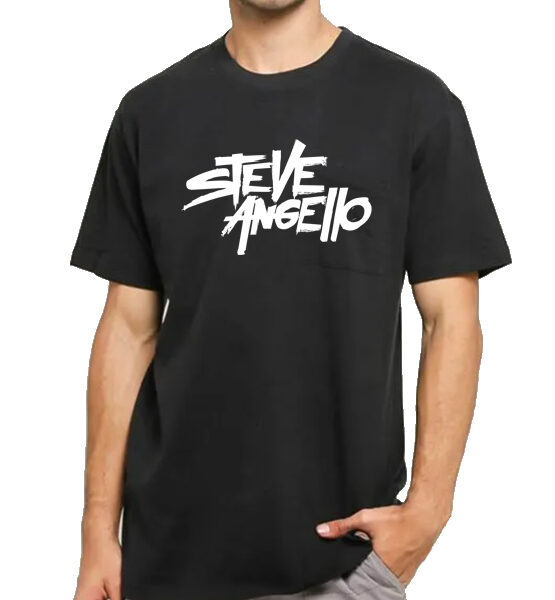 Steve Angello Logo T-Shirt by Ardamus. FREE SHIPPING Worldwide Delivery. ETA 6-14 days.