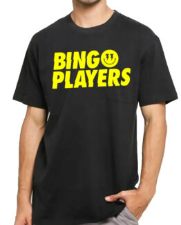 DJ Bingo Players T-Shirt by Ardamus. FREE SHIPPING Worldwide Delivery. ETA 6-14 days