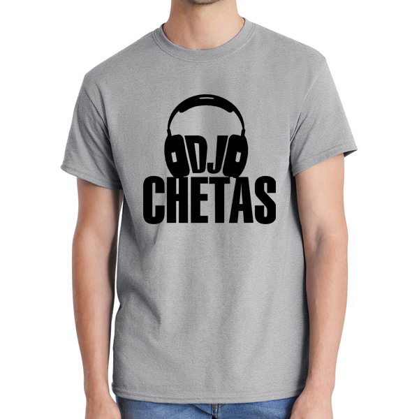 DJ Chetas T-Shirt, Merchandise, Short Sleeve, Fanshop, Casual
