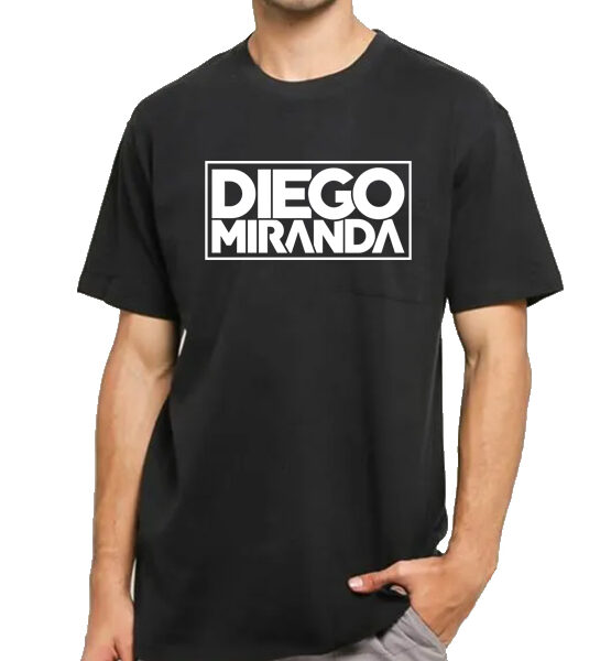 Diego Miranda Logo T-Shirt by Ardamus. FREE SHIPPING Worldwide Delivery. ETA 6-14 days