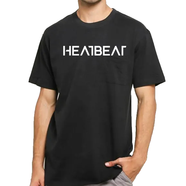 Heatbeat Logo T-Shirt, Logo Printed, Short Sleeve, 100% Cotton, Merchandise, Casual Clothes, Fanshop Heatbeat Logo T-Shirt By Ardamus. Free Shipping Worldwide Delivery. Eta 6-14 Days.