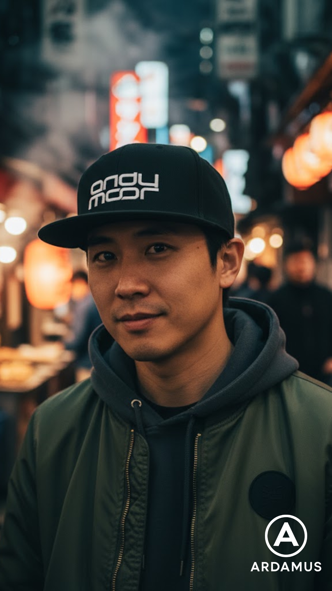 Andy Moor Snapback Hat - Baseball Cap Trucker Hat Andy Moor Snapback Hat - Baseball Cap Trucker Hat - Image 2