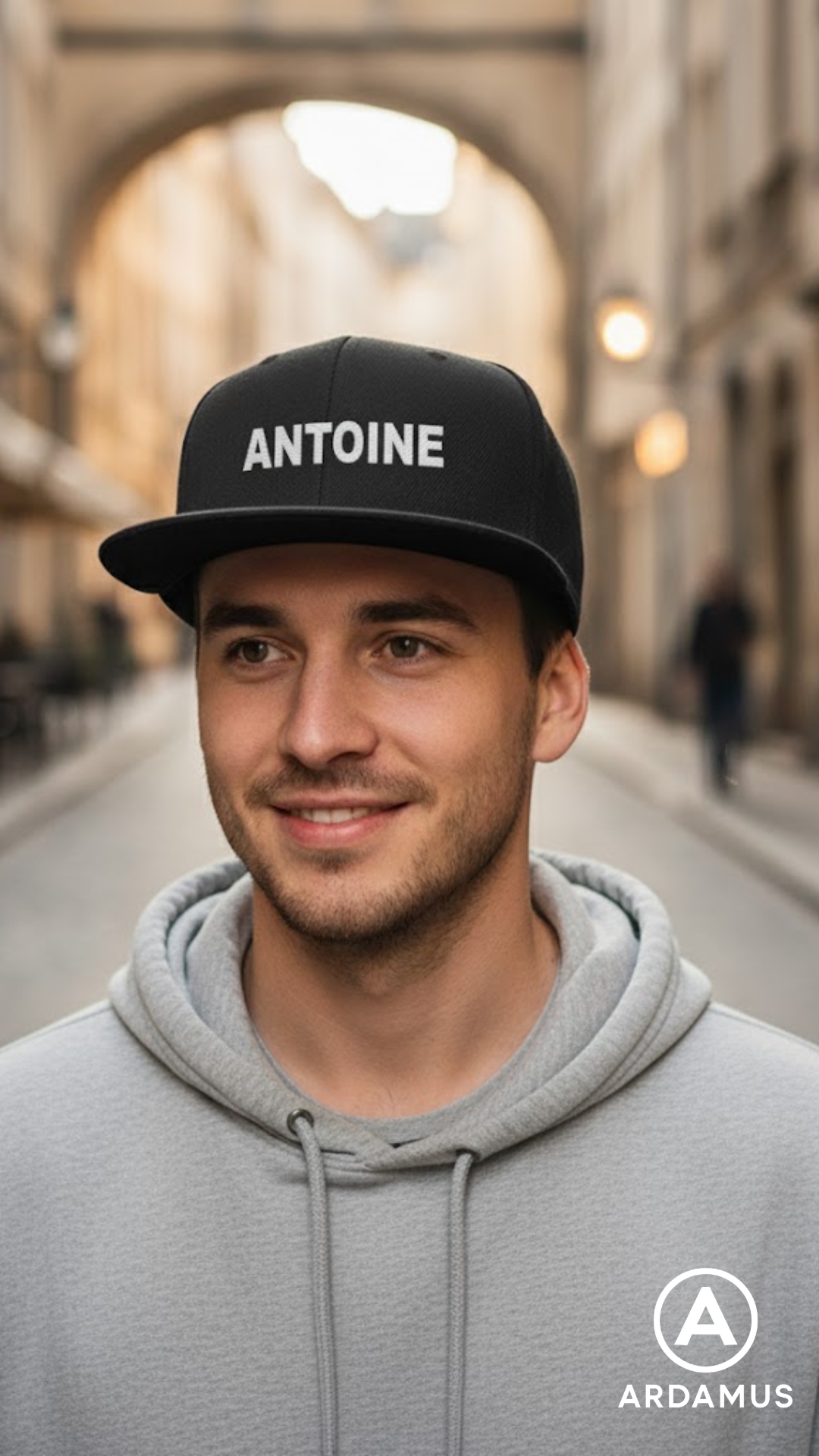 Antoine Snapback Hat - Baseball Cap Trucker Hat Antoine Snapback Hat - Baseball Cap Trucker Hat - Image 2