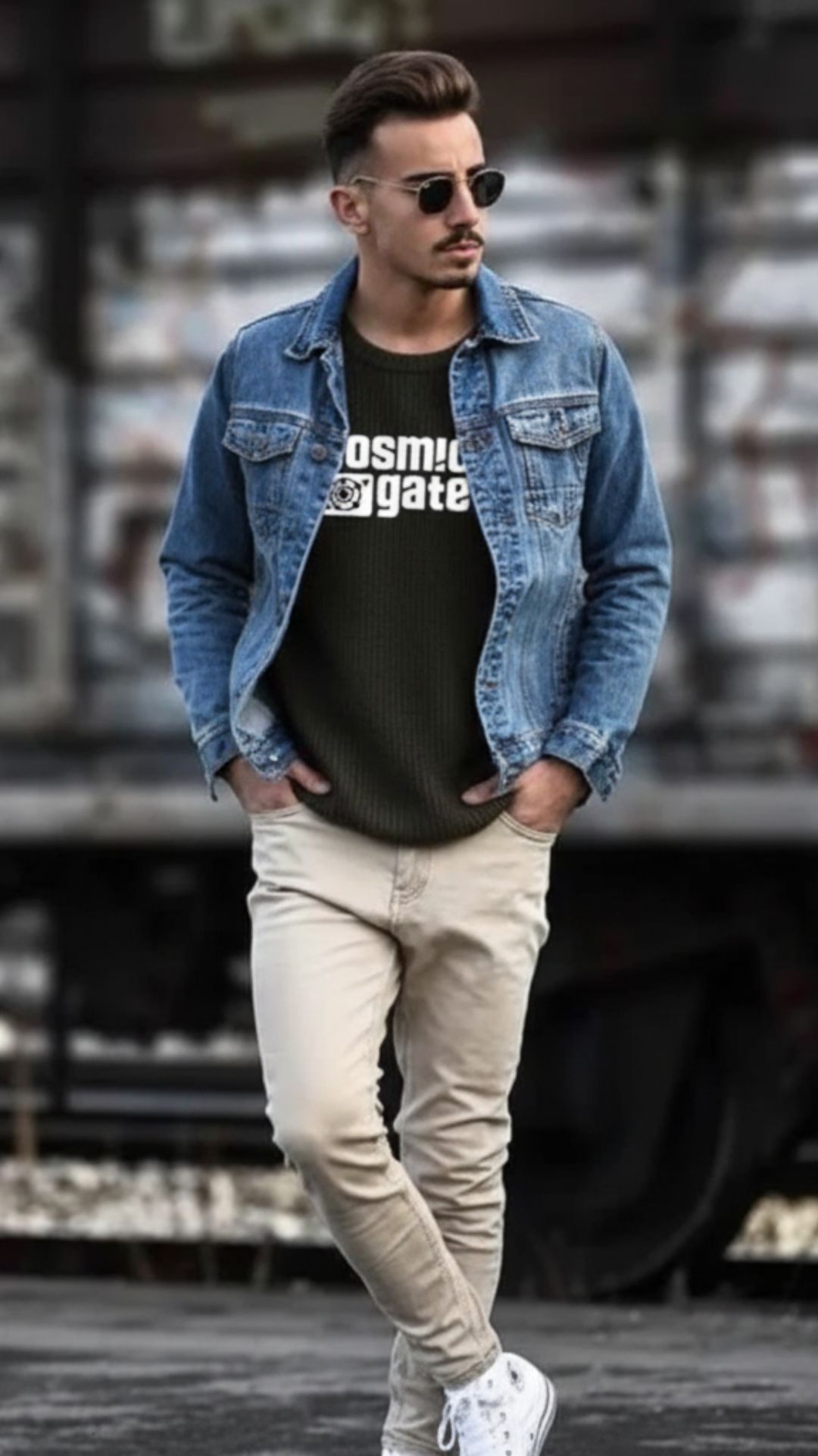 Cosmic Gate T-Shirt, Logo Printed, Short Sleeve, Casual Clothes, 100% Cotton, Fanshop, Merchandise