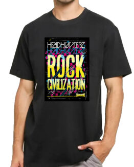 Headhunterz Rock Civilization T-Shirt by Ardamus. FREE SHIPPING Worldwide Delivery. ETA 6-14 days.