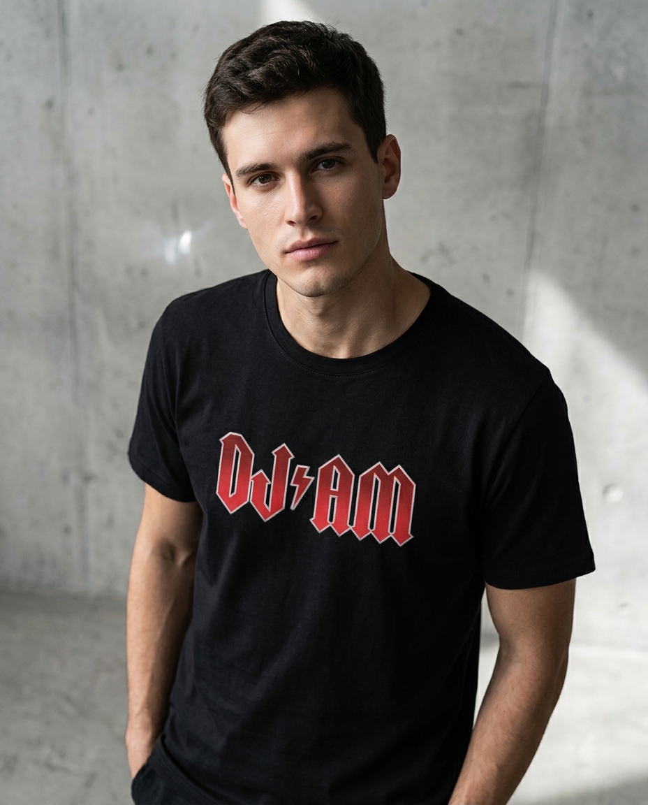 Dj Am Logo T-Shirt Man