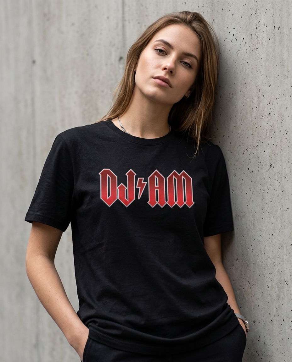 Dj Am Logo T-Shirt Woman
