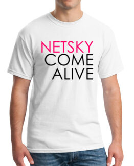 Netsky Come Alive T-Shirt by Ardamus. FREE SHIPPING Worldwide Delivery. ETA 6-14 days.