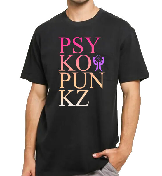 Psyko Punkz T-Shirt by Ardamus. FREE SHIPPING Worldwide Delivery. ETA 6-14 days.