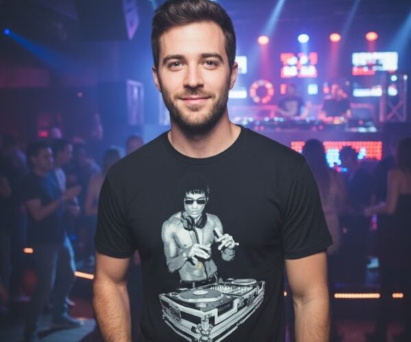 2 Must Have Authentic Viral Bruce Lee DJ T-shirts 2 Must Have Authentic Viral Bruce Lee Dj T-Shirts